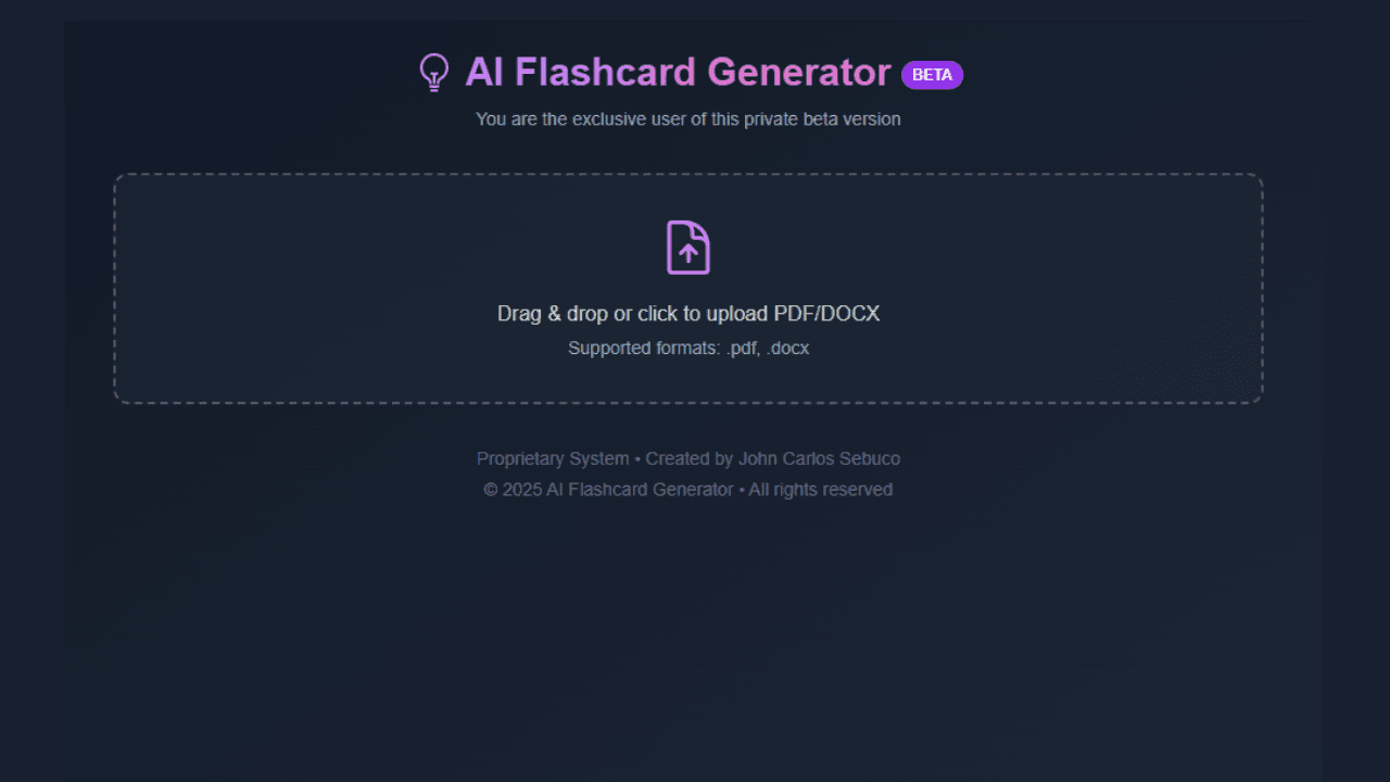 Flashcard AI